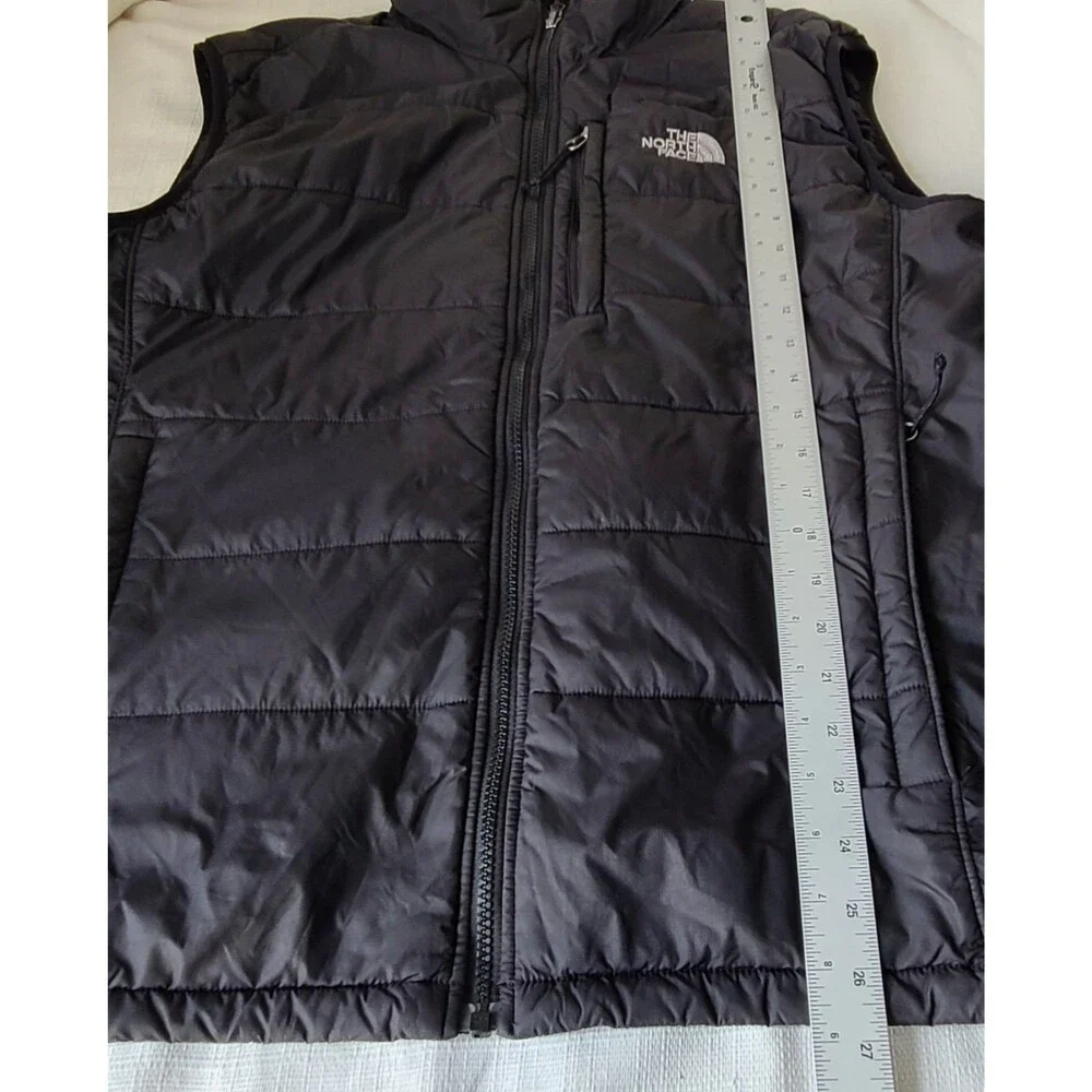 The North Face Primaloft Insulated Vest Men's Large Black Full Zip Puffer